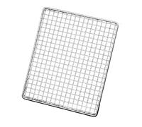 CJFDDP Grille de Barbecue en Acier Inoxydable, Grille de Barbecue en Treillis métallique, Grille de Barbecue, Grille de Rechange pour Camping, Barbecue en Plein air, Pique-Nique