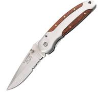 CJH couteau à ouverture d'une main, bois de Pakka