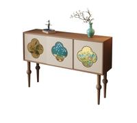CJHFR472SG Accueil Table d'entrée à Trois Portes Salon en Bois Meuble de Rangement Mural Ultra-étroit 120 cm Derrière Le canapé(Petit)