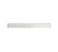 CJHFR472SG Console Média Meuble TV Mural Flottant avec Meuble de Rangement, Meuble TV for Chambre à Coucher, Salon, Plateau en Ardoise Centre de Divertissement(Grand)