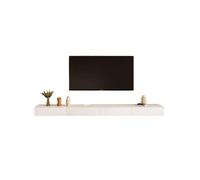 CJHFR472SG Console Média Meuble TV Mural Minimaliste Flottant for Petit Appartement, Console multimédia de Divertissement Centre de Divertissement(Petit)