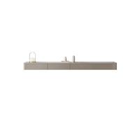 CJHFR472SG Console Média Support TV Flottant Simple, Centre de Divertissement Mural, Console multimédia TV, Meuble TV Flottant, Rangement, Banc TV for Salon Centre de Divertissement