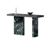 CJHFR472SG Home Table d'entrée en bois, table console pour couloir, table d'appoint moderne pour canapé, salon, foyer derrière le canapé (vert, taille S)