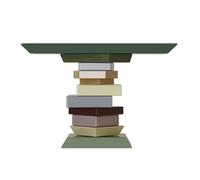 CJHFR472SG Home Table d'entrée rotative à plusieurs niveaux, table console étroite, décoration de couloir, table d'appoint console étroite, multicolore derrière le canapé