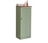 CJHFR472SG Indépendant Armoire à Chaussures Simple et Moderne, avec Volets Respirants et Porte Simple, étagère à Chaussures réglable l'Entrée de la Maison(Green)