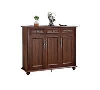 CJHFR472SG Indépendant Armoire d'entrée intérieure Moderne et Simple en Bois, Meuble de Rangement de Grande capacité l'Entrée de la Maison