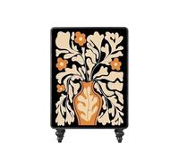 CJHFR472SG Indépendant Meuble de Rangement d'intérieur en Bois for entrée, Couloir, Meuble à Chaussures léger et de Luxe, Style rétro, 80 cm l'Entrée de la Maison
