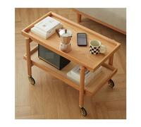 CJHFR472SG Meuble d'appoint moderne en bois, meuble d'appoint pour canapé, petite table basse, petite table mobile, chariot de nuit, coin pour salon, divers meubles de salon