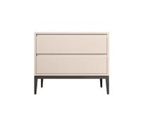 CJHFR472SG Moderne Armoire de Rangement Blanche/Grise/Beige avec tiroirs, Table de Chevet en Bois Massif for Salon, Chambre, Cuisine Pratique(Beige)