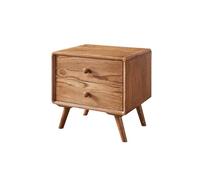 CJHFR472SG Moderne Armoire de Rangement en Bois Massif avec tiroirs de Couleur Marron/Bois d'origine. Petite Armoire for Salon, Chambre, Bureau, Livres, Lampes, etc. Pratique(Bruin)