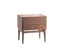 CJHFR472SG Moderne Armoire de Rangement en Bois Massif avec tiroirs de Couleur Marron, Petite Armoire de Chevet élégante for Salon, Chambre, Bureau, Livres, Lampes, etc. Pratique