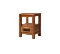 CJHFR472SG Moderne Armoire de Rangement en Bois Massif avec tiroirs de Couleur Marron Petite Armoire for Salon, Chambre, Bureau, for Livres, Lampes, etc. Pratique(Petit)