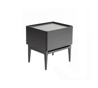 CJHFR472SG Moderne Armoire de Rangement en Bois Massif de Couleur Noir/Bois avec tiroirs Petite Armoire for Salon, Chambre, Bureau, Livres, Lampes, etc. Pratique(Noir)