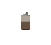 CJHFR472SG Moderne Petite Table de Chevet aux Couleurs coordonnées, Armoire de Rangement au Sol en Bois Massif, Buffet avec Deux tiroirs, classeur for Salon et Chambre à Coucher Pratique