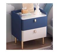 CJHFR472SG Moderne Table de Chevet en Bois Massif de Style crème Minimaliste, Petite Armoire de Rangement Pratique(B)