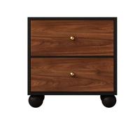 CJHFR472SG Moderne Table de Chevet Moderne et Minimaliste, Armoire de Rangement avec tiroirs, Table en Bois avec Fonction de Rangement Pratique
