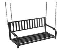 CJHFR472SG modernité Balançoire de Porche en Fer Suspendue for balançoire de Jardin extérieur Meuble