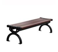 CJHFR472SG modernité Banc de Parc extérieur en Aluminium Brun foncé for Plusieurs Personnes, 1,5/1,8 m Meuble(Grand)