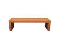 CJHFR472SG modernité Banc d'extérieur sans Dossier, Chaise de Jardin en Bois, for siège de Patio de Porche Meuble