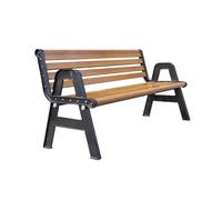 CJHFR472SG modernité Chaise de Jardin en Fer for extérieur, avec Dossier, Banc de Loisirs, Cadre en Aluminium moulé Meuble(Grand)