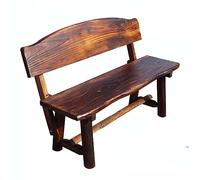 CJHFR472SG modernité Terrasse extérieure, Banc de Jardin avec Dossier, Chaise d'extérieur de Style campagnard for 3 Personnes, Porche de Parc, Balcon arrière Meuble(150cm)