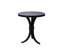 CJHFR472SG Petite table ronde moderne en bois, table d'appoint mobile simple pour salon, chambre à coucher, magasin de thé au lait, café, petite table basse, simple table d'angle créative simple