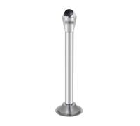 CJHFR472SG Porte-mégots Seau d'extinction de Cigarettes en Acier Inoxydable for Zone Fumeur extérieure sur Pied(Silver)