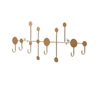 CJHFR472SG Portemanteau Mural Porte-Manteau Mural créatif en métal for entrée, for Suspendre Manteaux, Vestes, vêtements et Chapeaux Patère Murale(Gold,Grand)