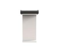 CJHFR472SG Pupitre Table Simple d'acier Inoxydable de Table Haut-Parleur Podium Formation conférence pupitre École(Blanc)