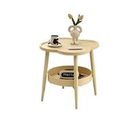 CJHFR472SG Table basse moderne créative en forme de nuage - Table d'appoint double couche pour salon, table de canapé minimaliste, coin de rangement simple