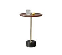 CJHFR472SG Table d'appoint moderne en bois, étagère de salon, table ronde pour la maison, meuble d'appoint, table d'appoint mobile simple et créative