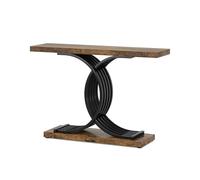 CJHFR472SG Table d'appoint moderne en métal - Entrée - Table décorative - Petite table pour salon - Simple