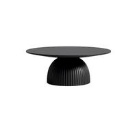 CJHFR472SG Table d'appoint moderne pour canapé, table d'appoint mobile en métal pour salon, chambre à coucher, magasin de thé, café, petite table ronde, simple et créative (noir)