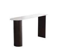 CJHFR472SG Table de Bar de Luxe légère en Pierre, Table de Loisirs Murale à Hauteur de comptoir for Salon, Cuisine et Salle à Manger(160 * 50 * 105cm)