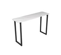 CJHFR472SG Table de Bar Moderne en Dalle de Roche légère et Luxueuse, avec Cadre en métal Robuste(Petit)