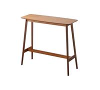 CJHFR472SG Table de Cuisine Moderne à Pieds Hauts, Table de Bar Simple en Bois for Balcon et Loisirs(Moyen)