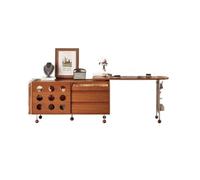 CJHFR472SG Table de Maquillage Vanité de Maquillage Extensible Style français Vintage Chic, Parfaite for Le Rangement d'angle Chambre à Coucher Chambre