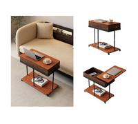 CJHFR472SG Tables latérales modernes et simples, tables d'angle mobiles, tables de chevet, petite table à thé pour le salon, table d'armoire latérale simple