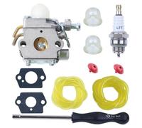 CJHSRYVX Bougie d'allumage de carburateur avec Joints et Ampoules d'amorçage 26 CC 30 CC Compatible avec Les pièces d'outils de Jardin pour numéro de pièce 308054003 3074504 985624001 C1U-H60