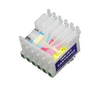 CJHSRYVX Compatible avec Les Fournitures d'imprimante R200 R220 R300 R300M R320 R340 RX500 RX600 RX620 T0481 CISS Cartouches d'encre vides