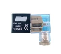 CJKXPZMH Bobine d'électrovanne EVI7/9 AC110V 5VA EVI7/9 DC110V 6W Ouverture intérieure: 9MM Hauteur: 29,5MM(10)