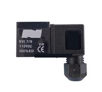 CJKXPZMH Bobine d'électrovanne EVI7/9 AC110V 5VA EVI7/9 DC110V 6W Ouverture intérieure: 9MM Hauteur: 29,5MM(15)
