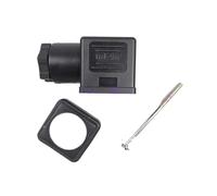 CJKXPZMH Connecteur de Bobine de Prise solénoïde DC12/24 AC110V/220 AC380 Universel(DC 12V,Four Core)