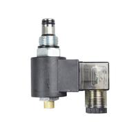 CJKXPZMH Électrovanne de décharge de Pression hydraulique à Cartouche filetée 2 Positions 2 Voies DHF08-220H SV08-20-M LSV-2NCP-M(Spool DC24V Coil)