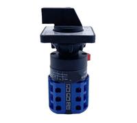 CJKXPZMH Interrupteur à Came Rotatif à Trou Unique de 22 mm, série LW26-20S, sélecteur de Commutation 20 A, YMW26(Short Knob S,4P)