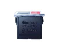 CJKXPZMH Interrupteurs à Bouton-Poussoir électromagnétiques étanches à la poussière CK-1 125 V 10 (8) A Interrupteur à Bouton-Poussoir Marche/arrêt