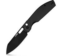 CJRB Ekko Black PVD Steel Couteau de poche exclusif J1925 en acier à poudre AR-RPM9 avec roulement à billes en céramique Designed by Ray Laconico