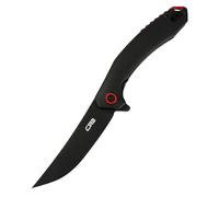 CJRB Folding Pocket Knife with 85mm AR-RPM9 Steel Blade and G10 Handle for Men Outdoor Camping Gobi Black (J1906)