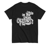 CJS. Presque justice sociale. Don Osvaldo. Argentine. Bande de rock argentin. Unisexe. T-shirt 100 % coton. Il est important de voir le tableau des tailles. Col renforcé non déformable. CAM2915