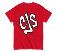 CJS. Presque justice sociale. Don Osvaldo. Argentine. Bande de rock argentin. Unisexe. T-shirt 100 % coton. Il est important de voir le tableau des tailles. Col renforcé non déformable. CAM2919